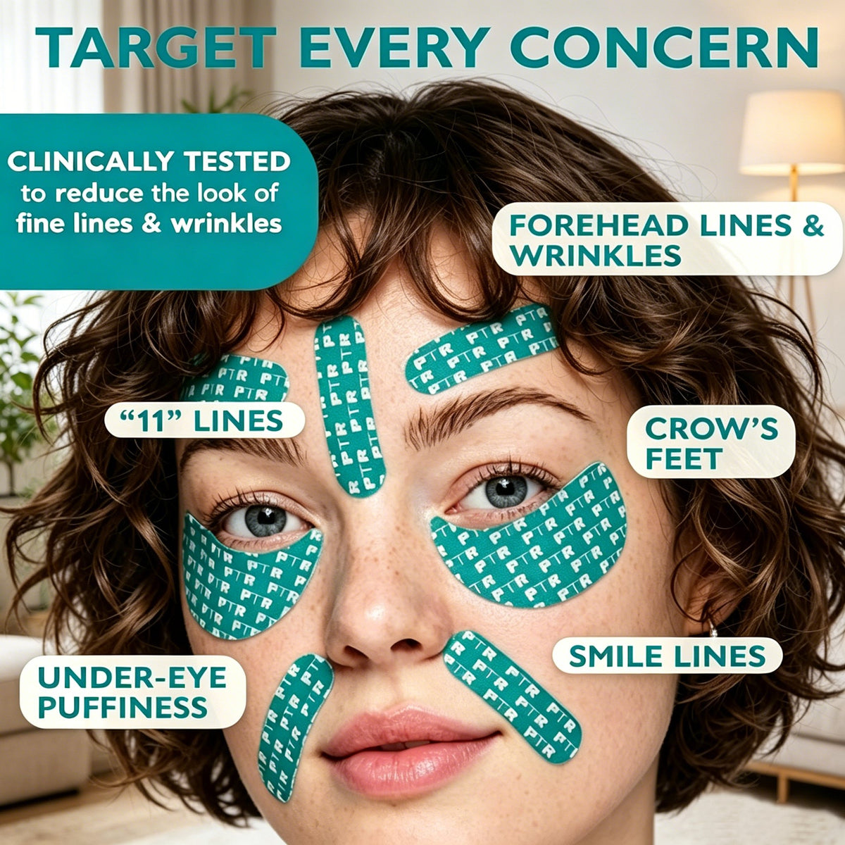 Peptide-Infused Overnight Face & Eye Smoothing Tape
