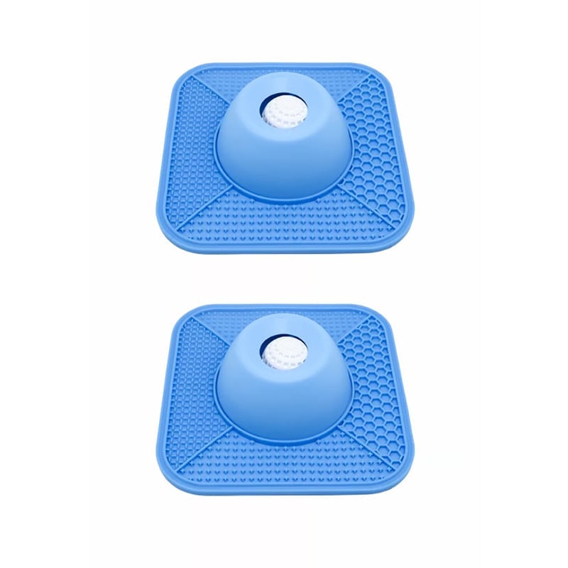 2-in-1 Pet Lick Mat with Rolling Ball