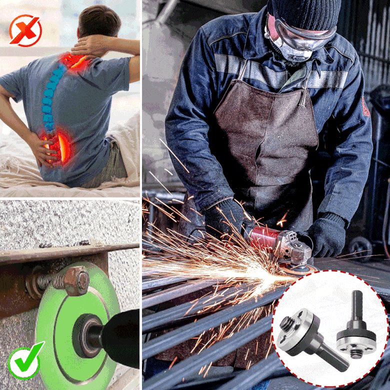 Drill to Angle Grinder Adapter