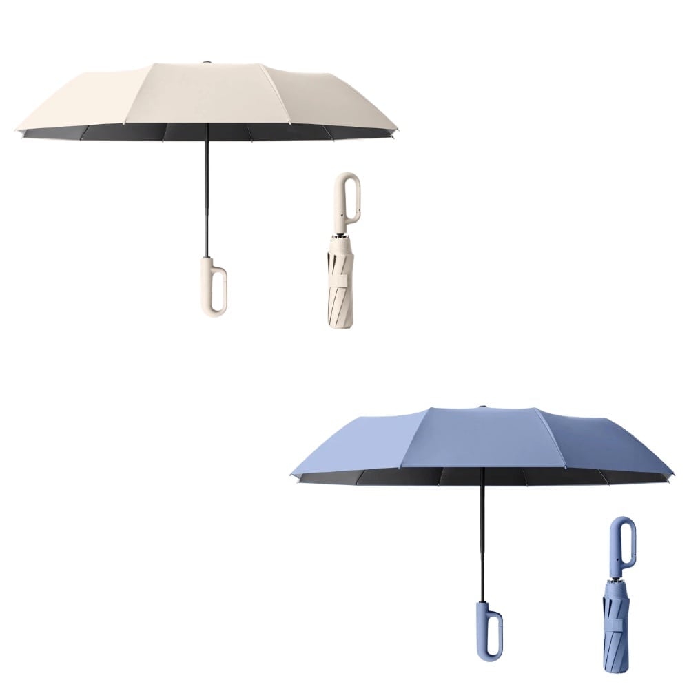 Creative Ring Buckle Windproof Reinforced Umbrella