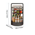 📋Paper Towel & Seasoning Storage Rack