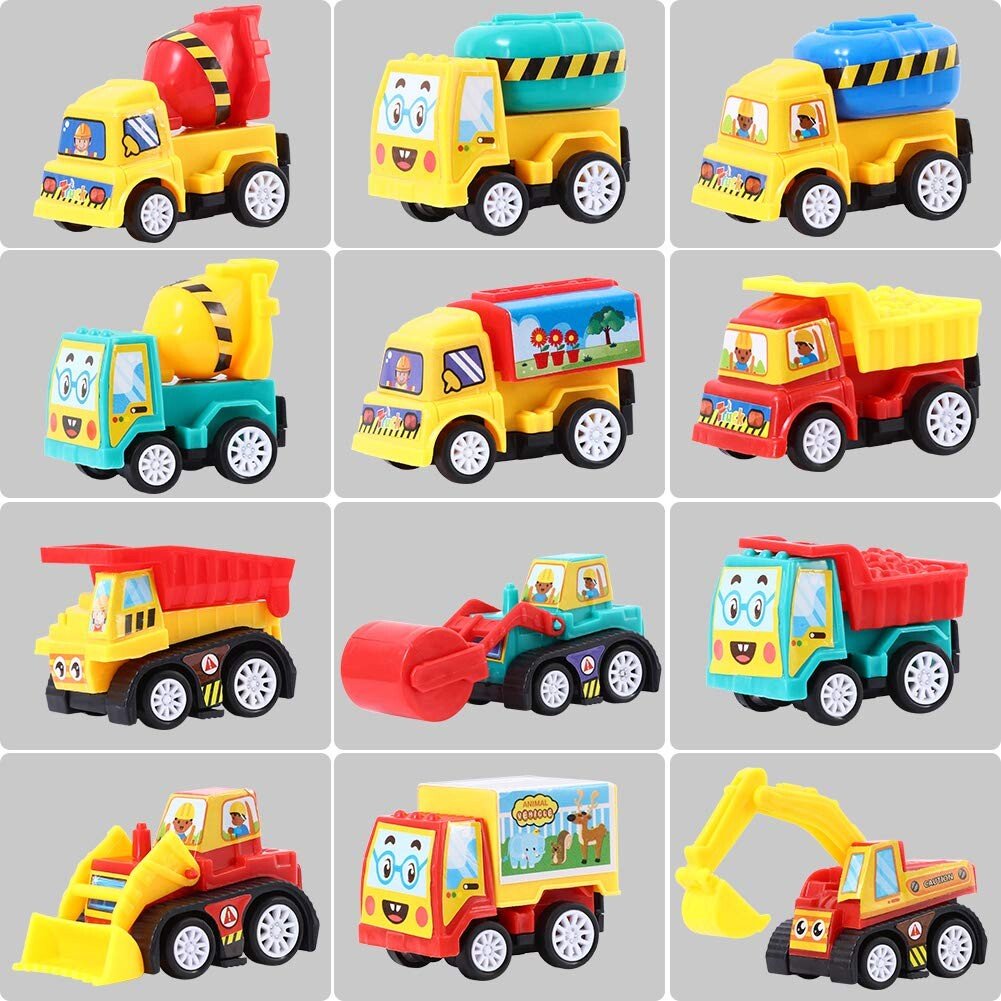 🐰 🐣12 Easter Eggs With Pull Back Cars🚚