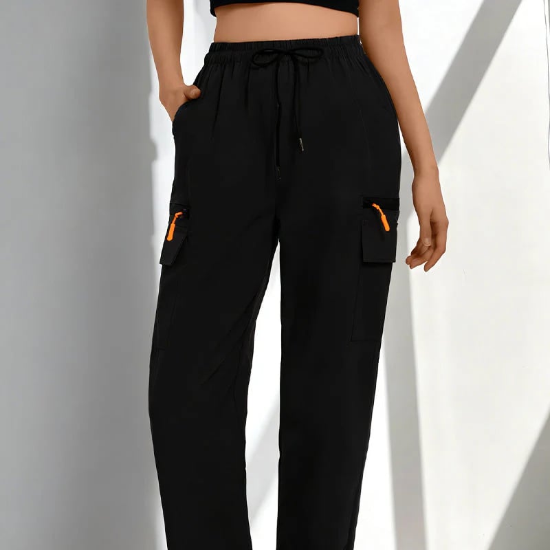 ⏰  – Nur für kurze Zeit ✨Schnelltrocknende Damen Sporthose 🏃‍♀️ Leicht, Luftig & Mit Praktischen Taschen