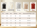 Built-in Bra Ribbed Solid Tank Top
