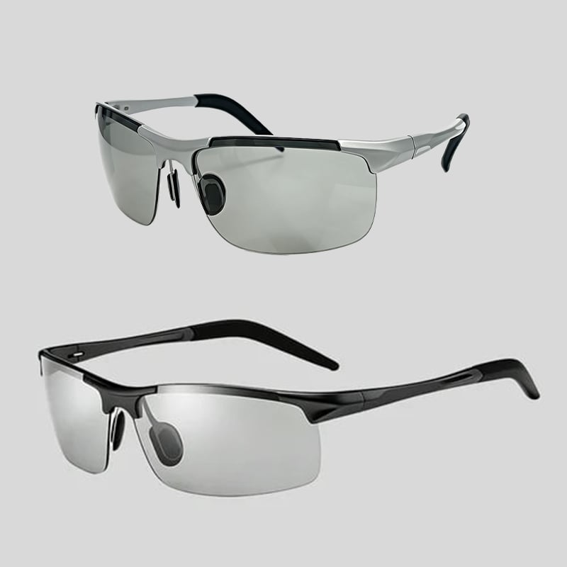 Photochromic Sunglasses with Anti-glare Polarized Lens