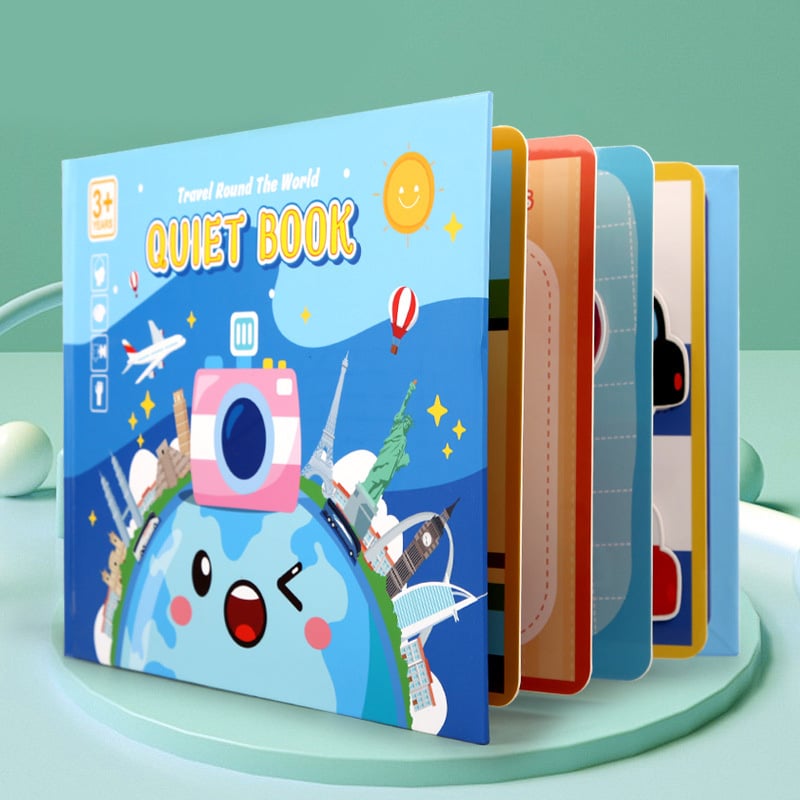 🔥Keep Your Kids Away From Electronics - Early Education Enlightenment Quiet Sticker Toy