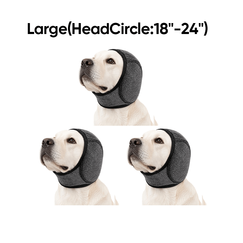 Waterproof Dog Calm Hoodie & Ear Protection Cover