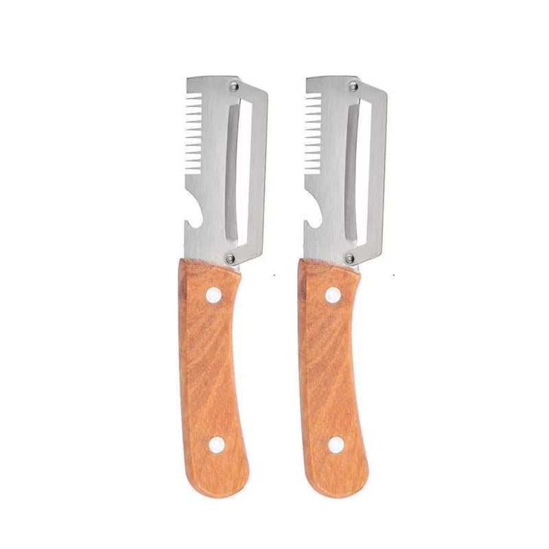 Kitchen Multi-Function Stainless Steel Thickened Fruit Peeler Knife