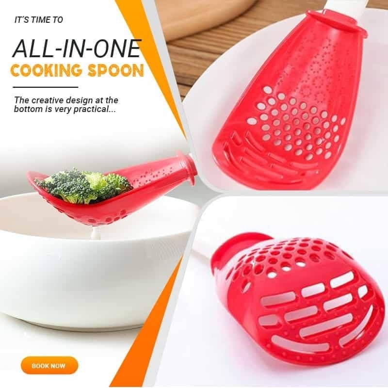 Multifunctional Kitchen Cooking Spoon🔥BUY 3 GET 1 FREE（4 PCS）