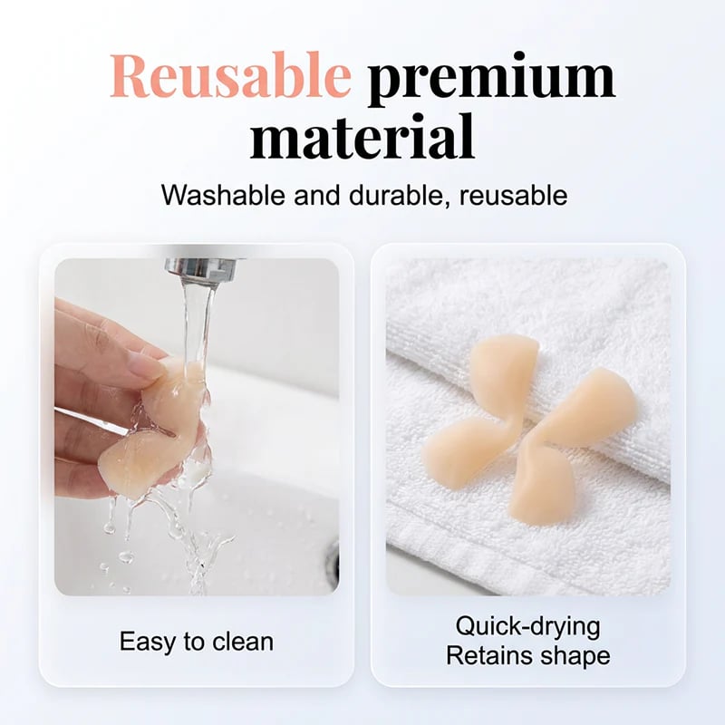 4D Shaped Non-Slip Elf Ear Stickers