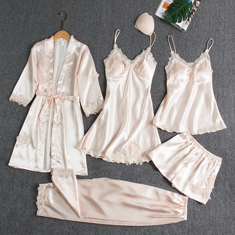 5 PIECES NIGHT DRESS |