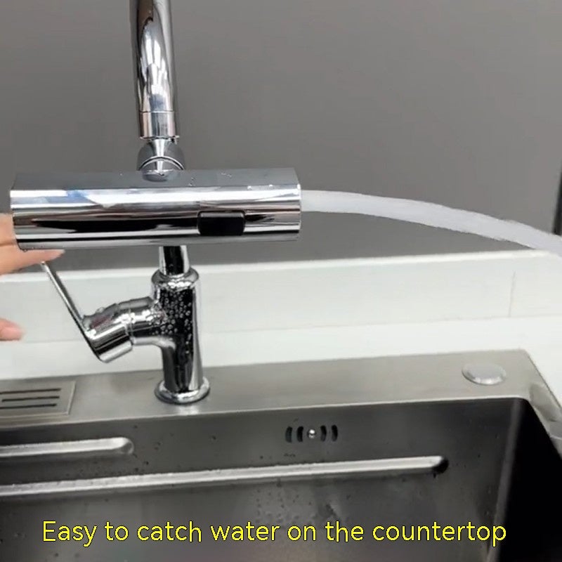 🔥3 in 1 360° Waterfall Kitchen Faucet