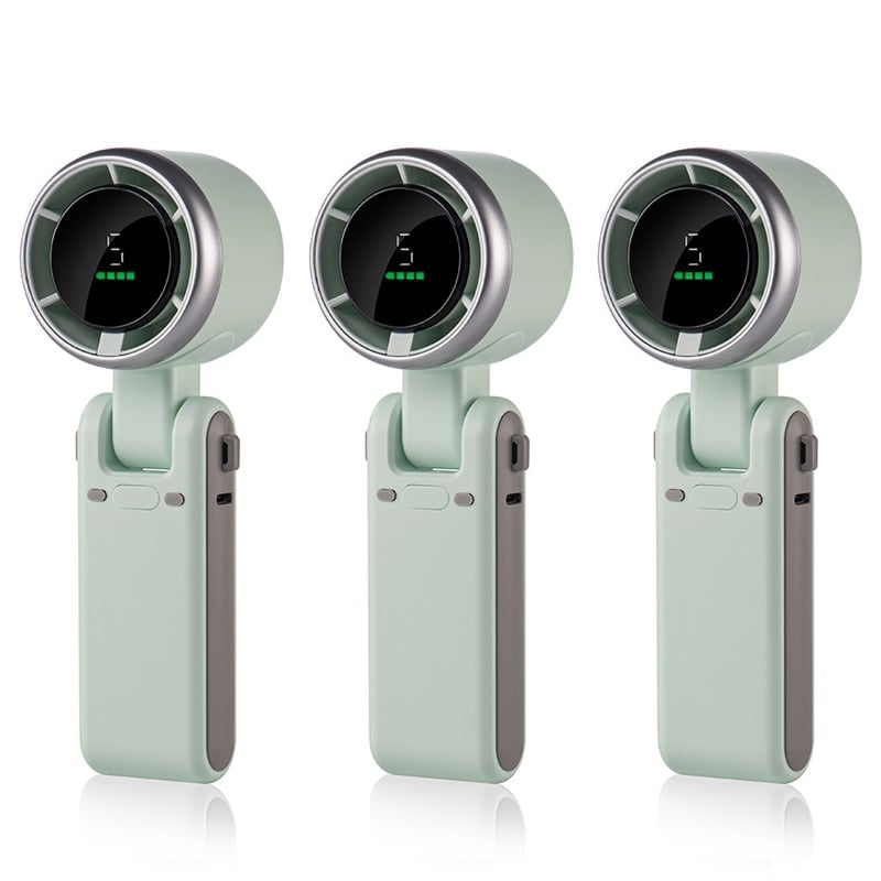 Compact Folding High-Speed Turbine Fan