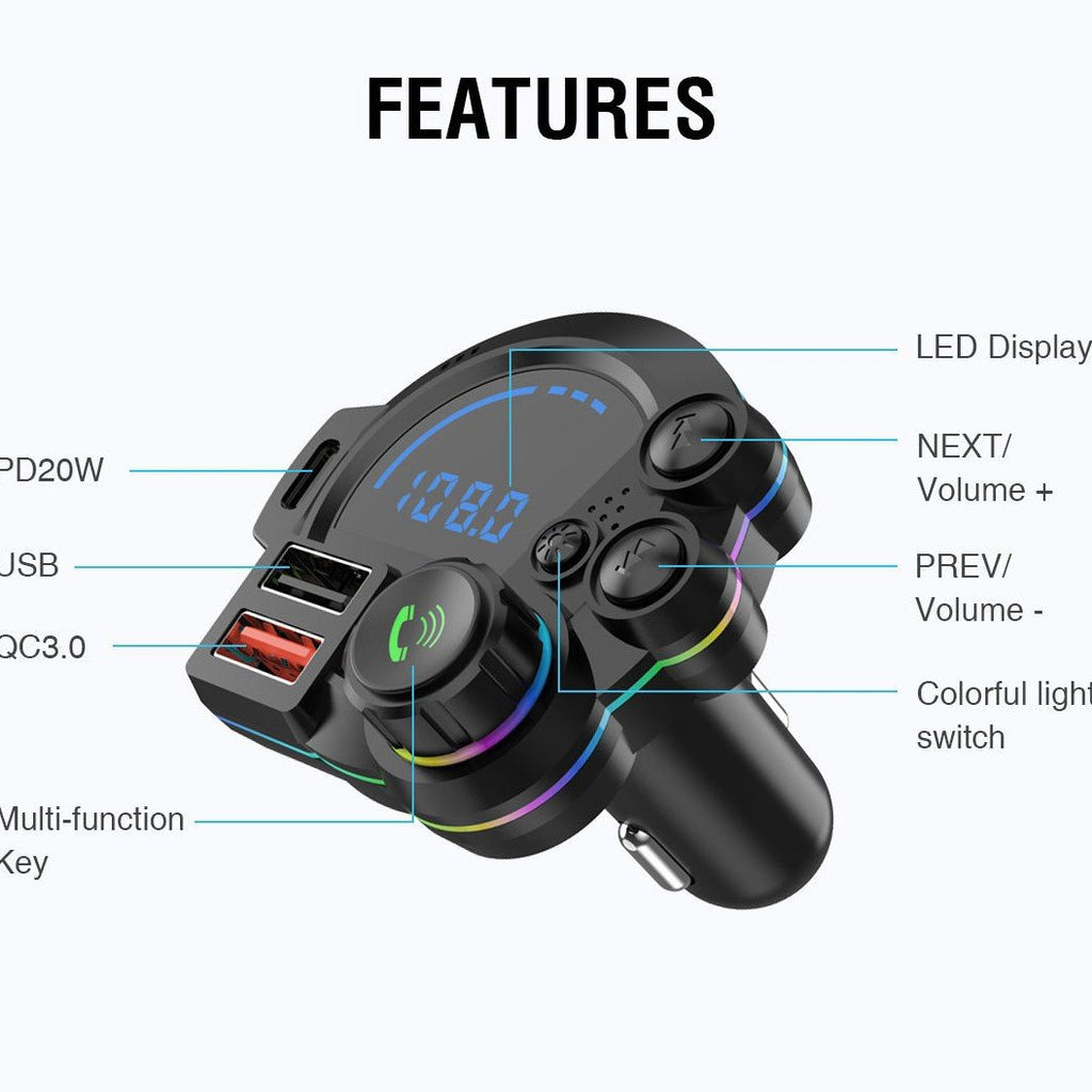 👍USB-C Bluetooth 5.4 Car Adapter