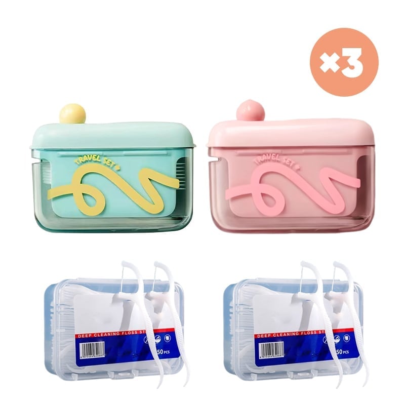 automatic pop up dental floss box
