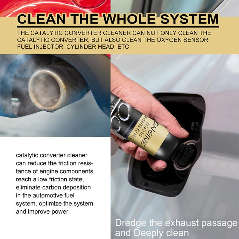 💥Catalytic Converter & Fuel System Cleaner