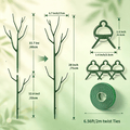 Branch-Style Plant Support Stakes