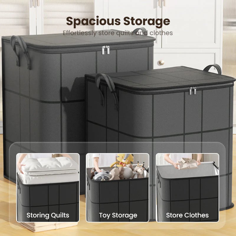 Dust-Proof Comforter and Bedding Organizer