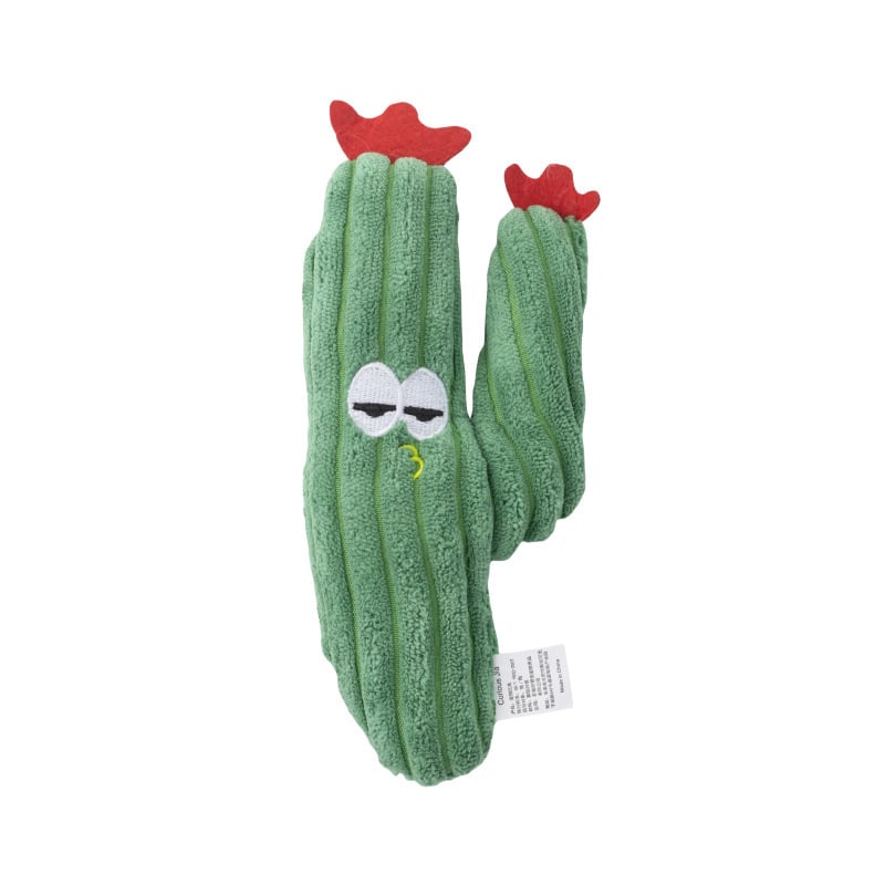 🔥5pcHandmade Soft Cactus Kitten Chew Toys with Natural Catnip