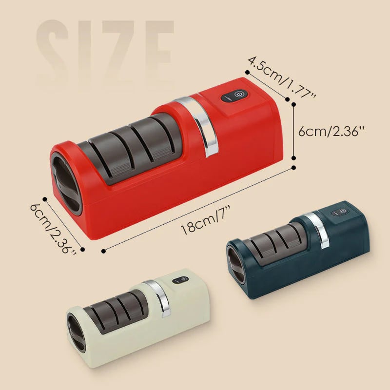 ✨🔥Automatic Kitchen Knife Sharpener🔪