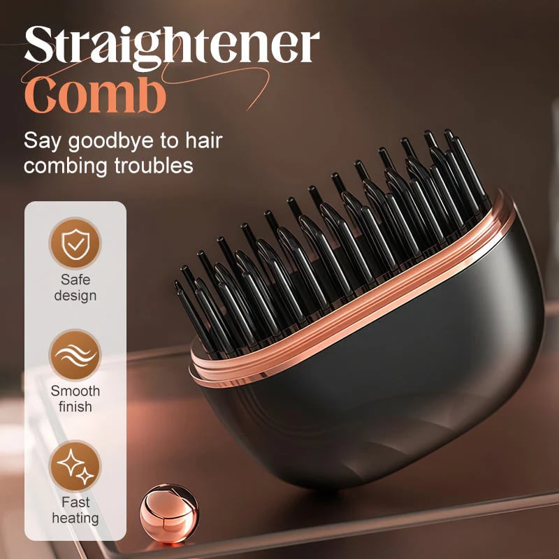🍃Mini Cordless Hair Straightener Comb