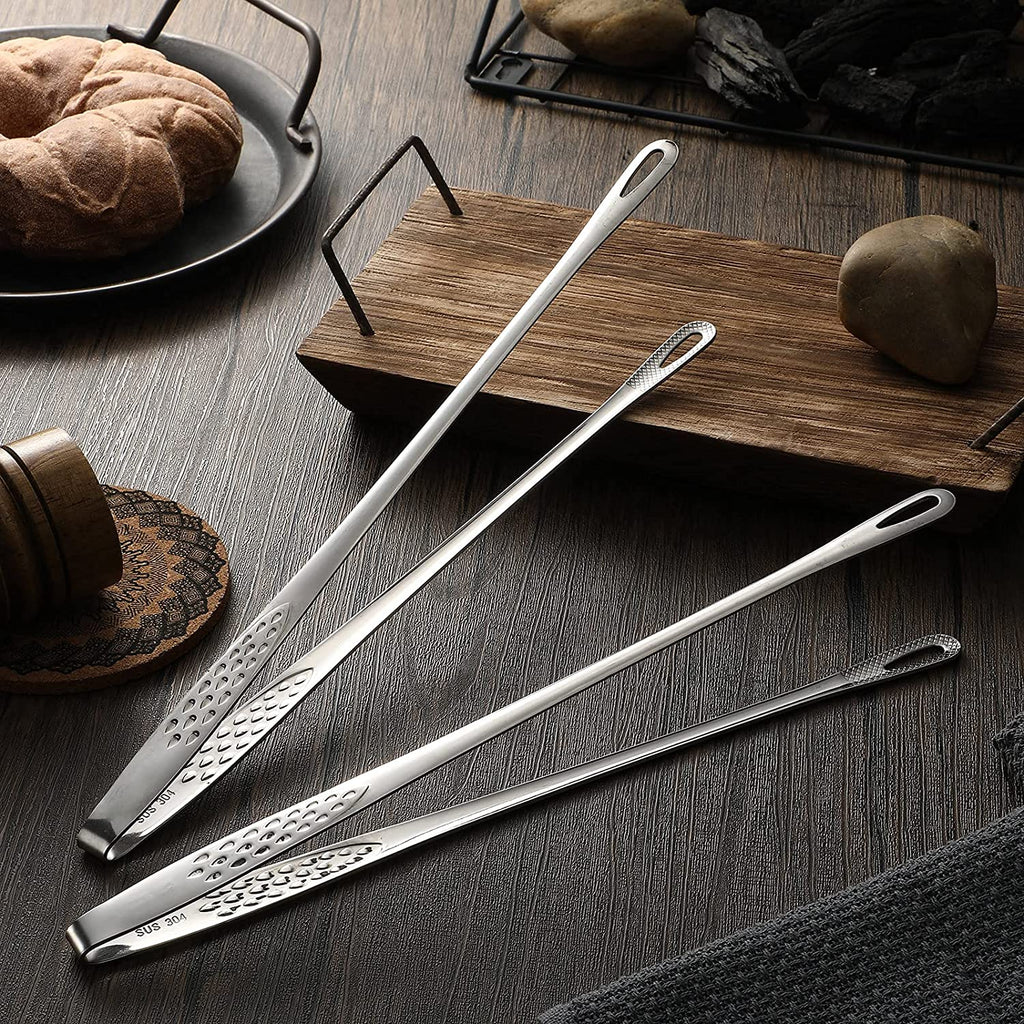 (🔥2023 New Year Sale-49% OFF) Stainless Steel Grill Tongs