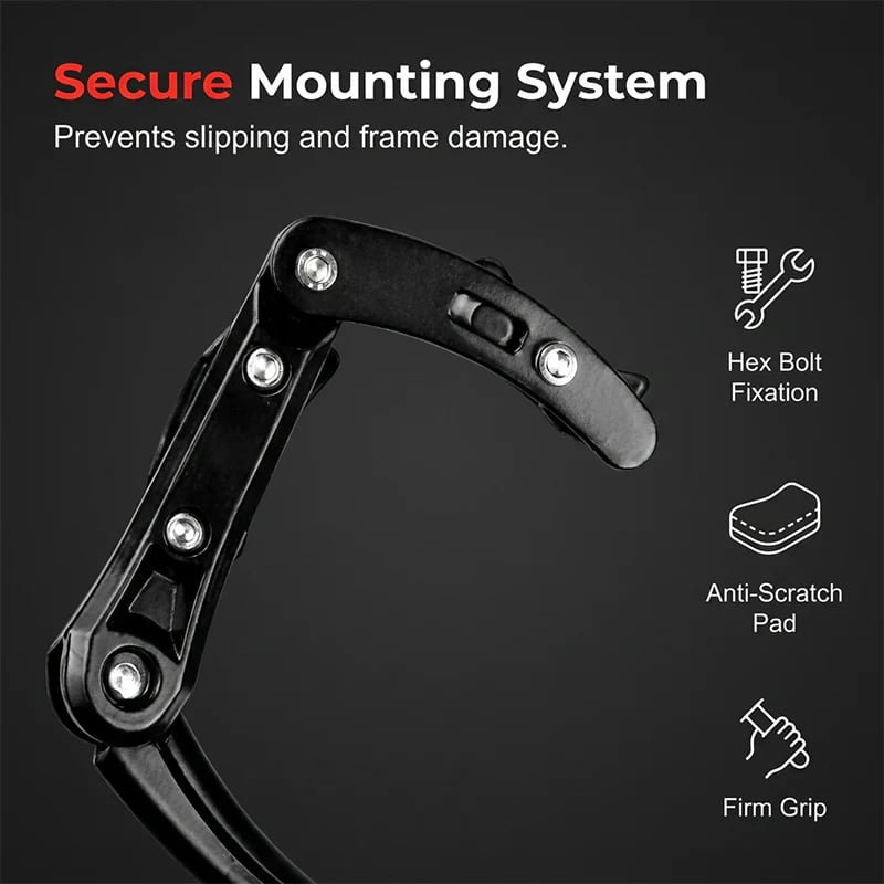 📢📢 !! ⏰Universal Adjustable Aluminum Alloy Bicycle Side Kickstand