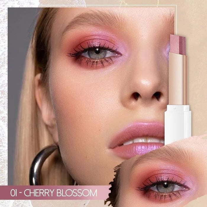 6Pcs Two Color Eyeshadow Stick Set