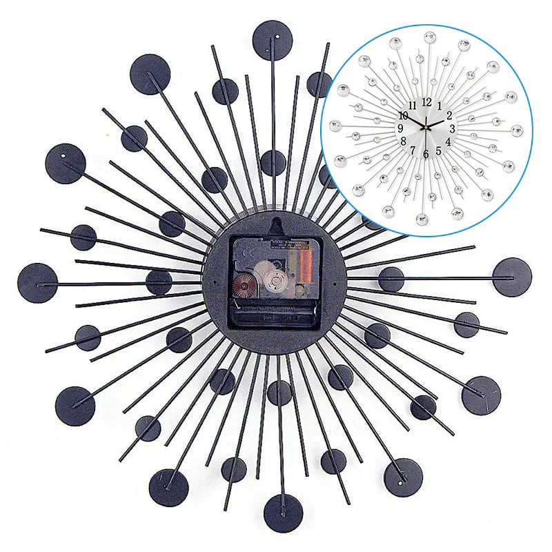 Creative Wall Clock for Living Room Decoration