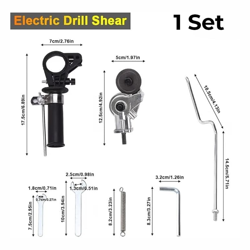 🔥Metal Nibbler Drill Attachment