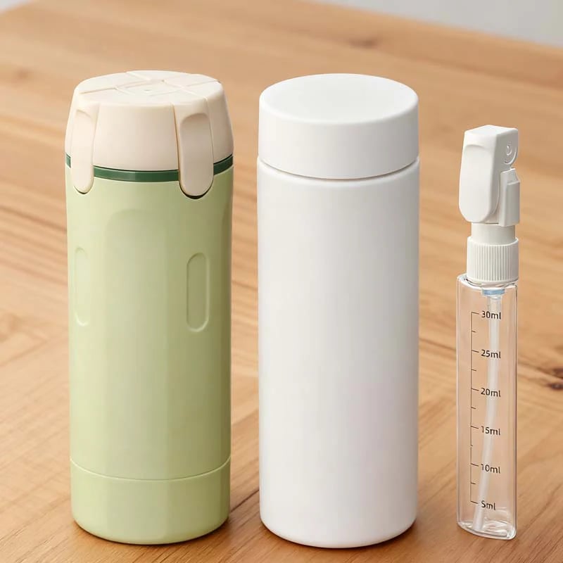 4-in-1 Refillable Travel Dispenser Bottles
