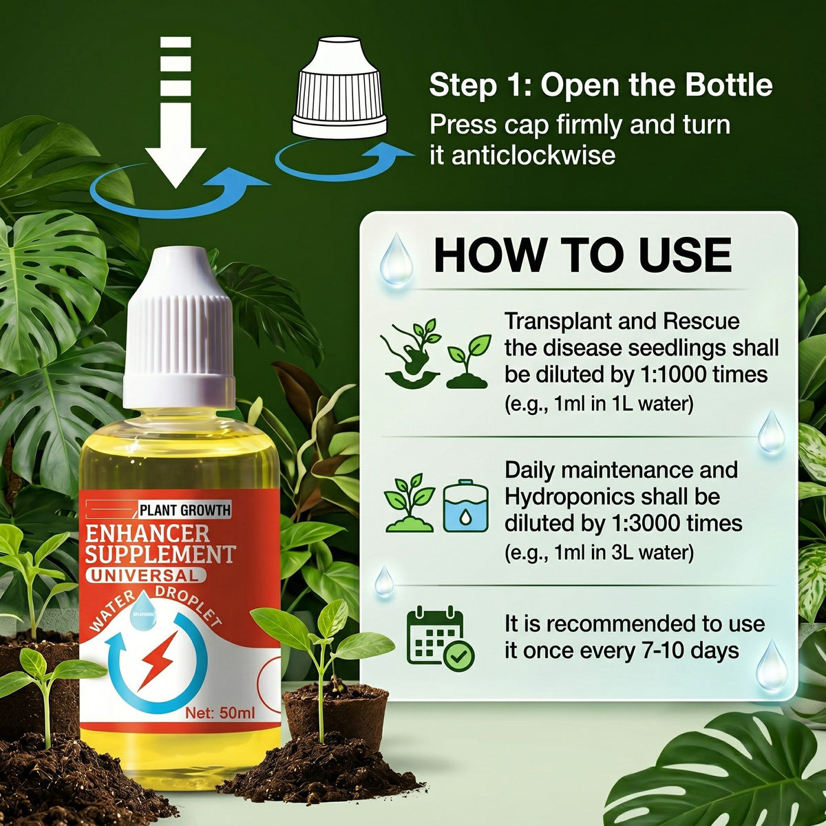 Plant Growth Enhancer Supplement