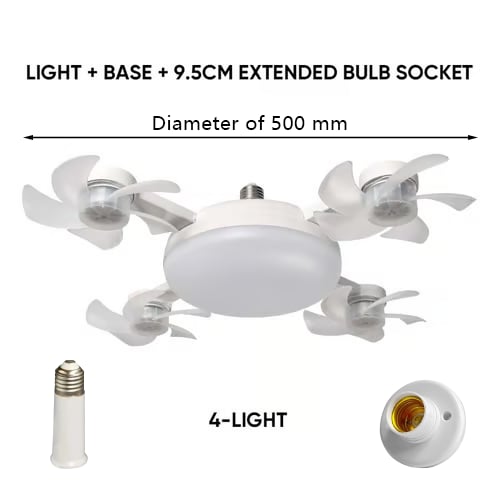 Remote Control Ceiling Fan Light Bulb