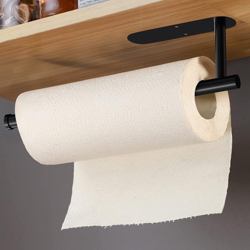 🧻Under Cabinet Paper Towel Holder – Declutter Your Kitchen Counter in Seconds ✨