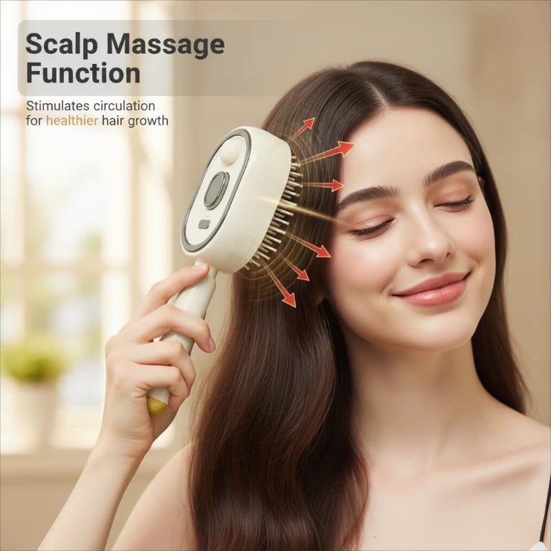 📢📢!! ⏰Electric Spray Massage Comb✨🔥