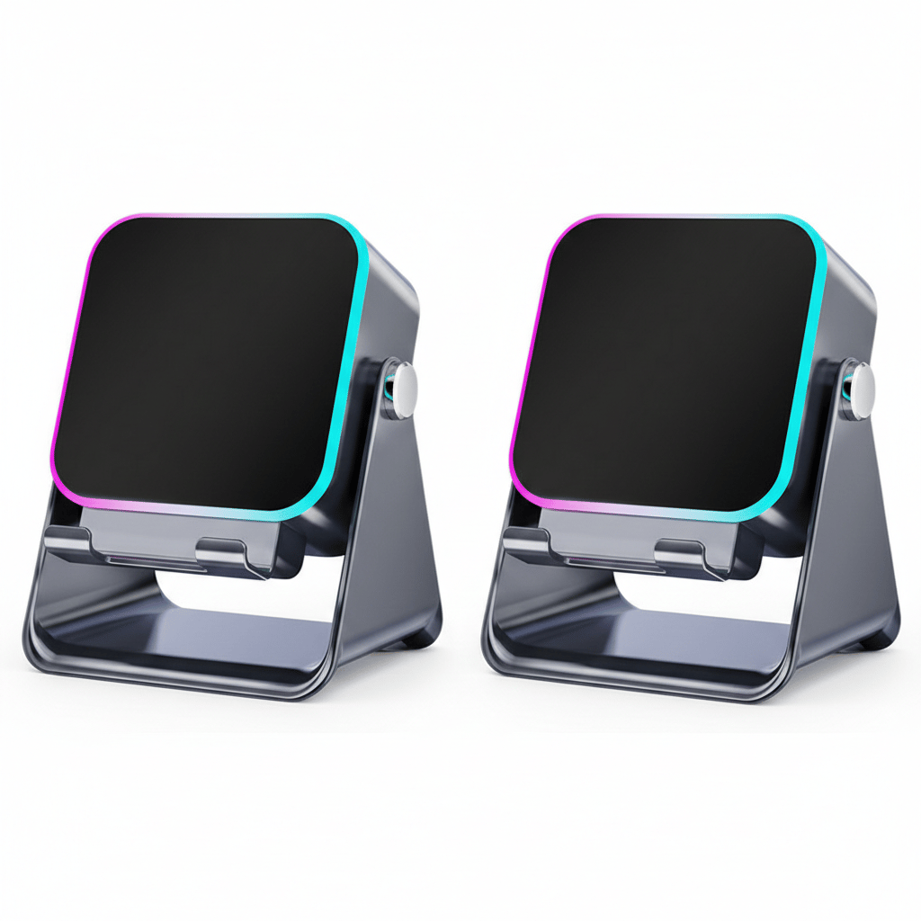 Aless™ Wireless Induction Audio Speaker Stand