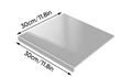 🥩 Stainless Steel Kitchen Cutting Board