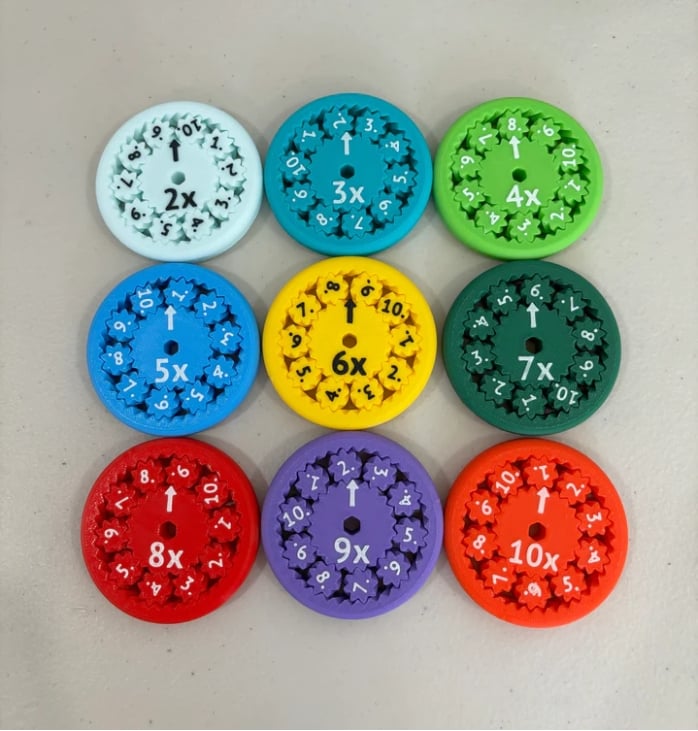 📚 New Fun Math Fidget Spinner 🌀 – Children learn multiplication math while playing, parents’choice! ✨