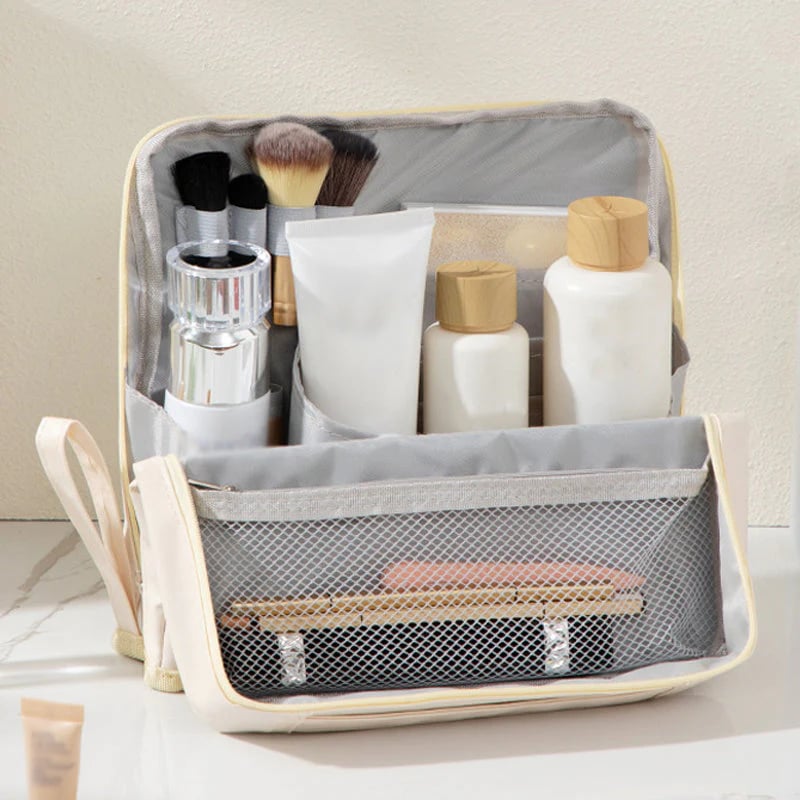 🔥Hot Sale🔥Stylish Handheld Partitioned Cosmetic Bag
