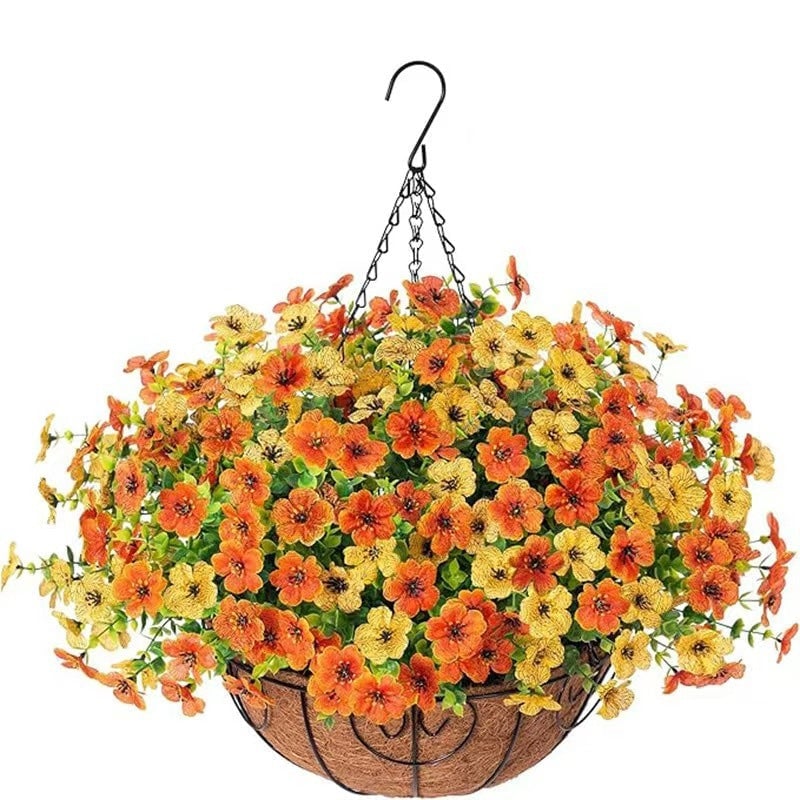 Artificial Hanging Flowers for Outdoors
