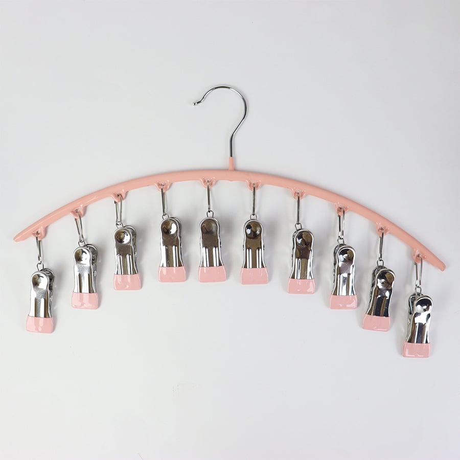 Legging Organizer for Closet, Metal Yoga Pants Hanger w/Rubber Coated